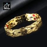 Men's 7mm dragon pattern bracelet