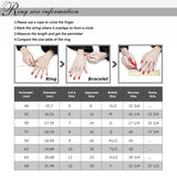 2pcs / set Vintage Oval Cut Natural Crystal Engagement Ring Set Anniversary Gift Women Wedding Banquet Party Jewelry Ring
