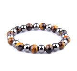 Tiger Eye Bracelet Men's Simple Obsidian Couple Friendship Bracelet（B200030 B200031 B200032 B200033 B200034）