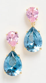 Fashionable earrings with retro and minimalist diamond inlay earrings