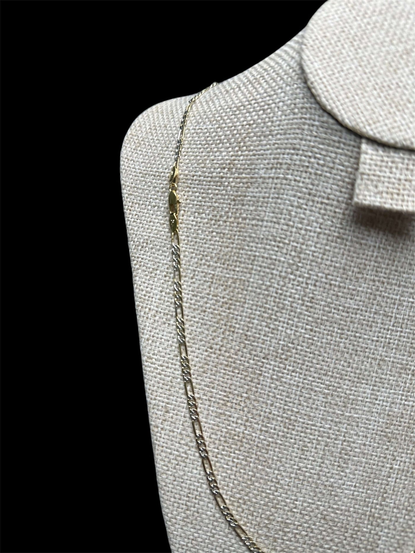 Cadena Crtr Combinada 2 mm Oro Laminado 18 K All In Men Joyeria