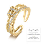 Rotating Ring Female Fashion Personality Ins Trendy Japanese Fashion Bounce Di Finger Rotating Ring