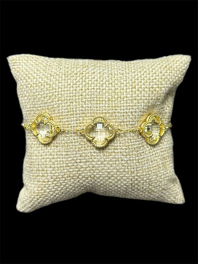Pulsera VC Oro Laminado Blanca All In Men Joyeria