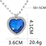 Ocean Star Love Necklace Fashion Versatile Star Same Necklace and Earrings