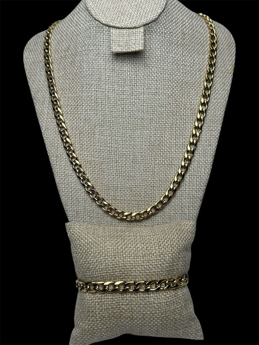 Set Cubano 7 mm All In Men Joyeria