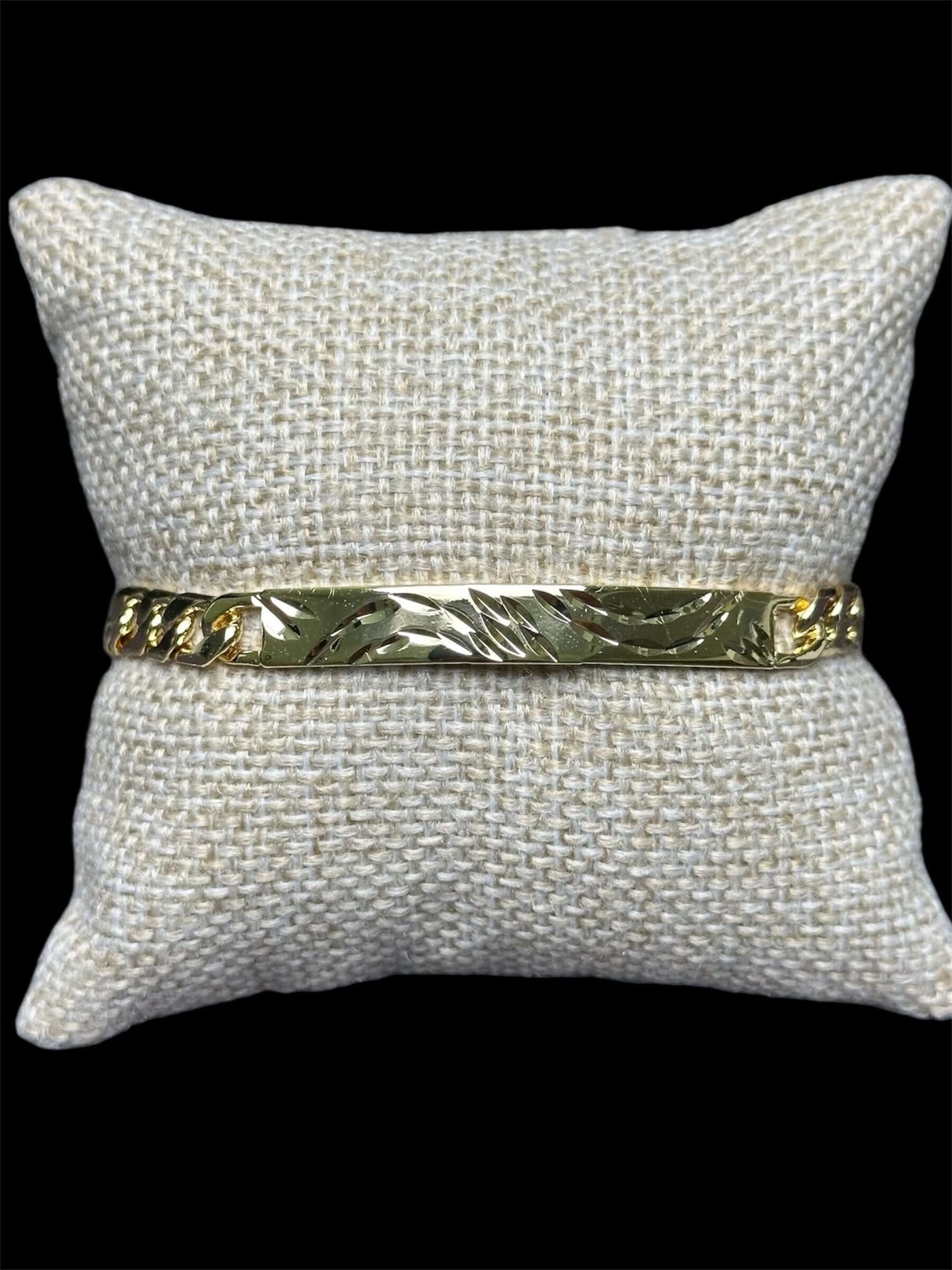 Esclava Oro Laminado 18 K All In Men Joyeria