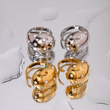 Quiet luxury style European and American trend diamond pearl ring with a sense of luxury