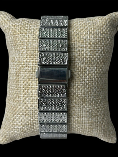 Reloj Crtr Full Iced Plata All In Men Joyeria