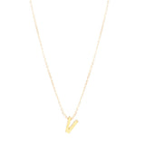 26 letter pendant necklace collarbone chain