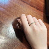 New fashion geometric woven twist open rings Korean classic copper alloy female jewelry girlfriends gift accessories ring