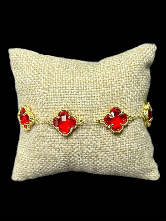 Pulsera VC Oro Laminado Roja All In Men Joyeria