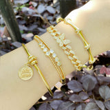 Full Of Diamonds Zirconia Butterfly Bracelet Female Ins Niche Design Senior Sense Of Bracelet Jewelry