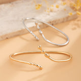 Design sense: Cold and cool, cross butterfly style, light luxury temperament, adjustable bracelet