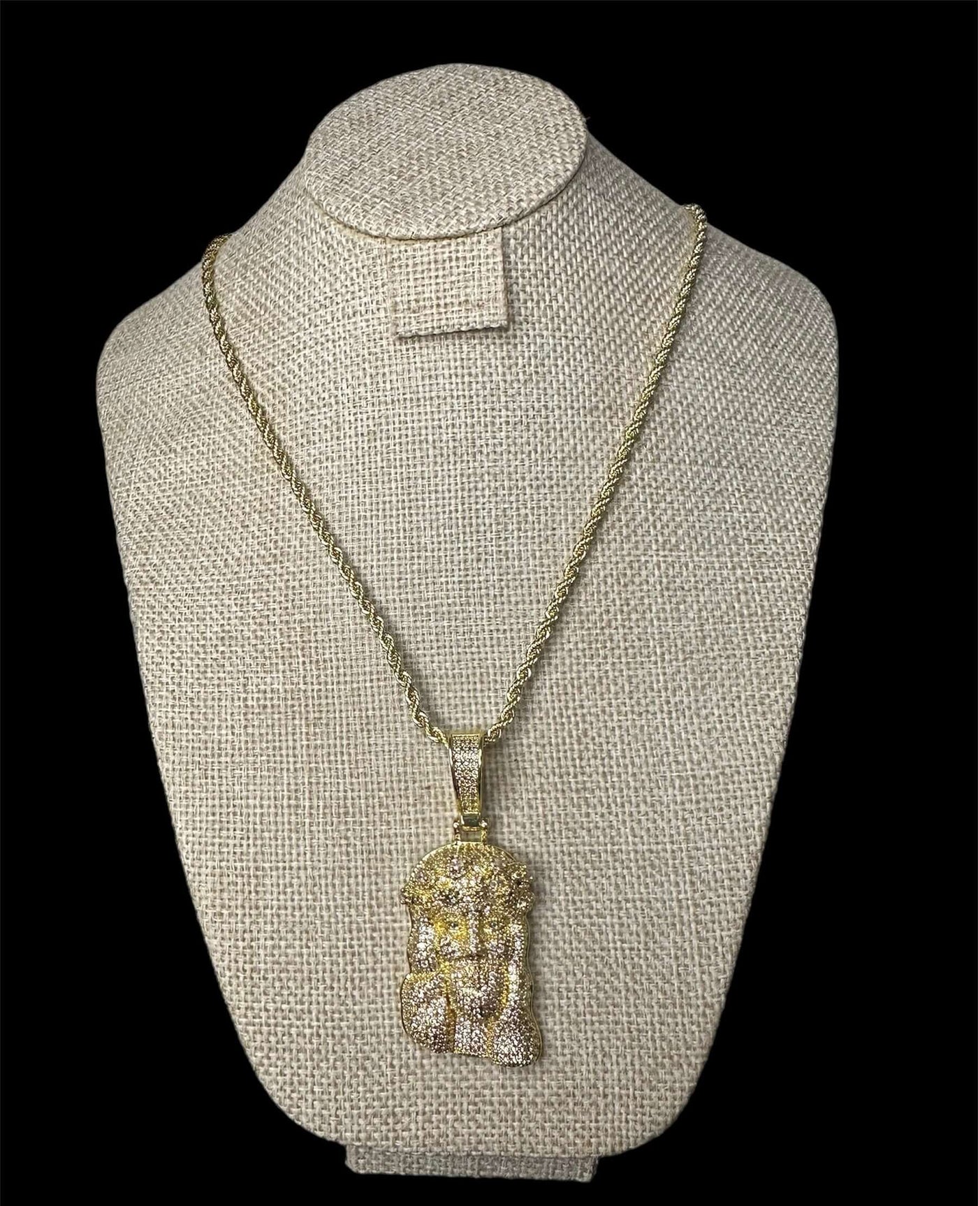 Cadena con Dije Rostro 6 cm All In Men Joyeria