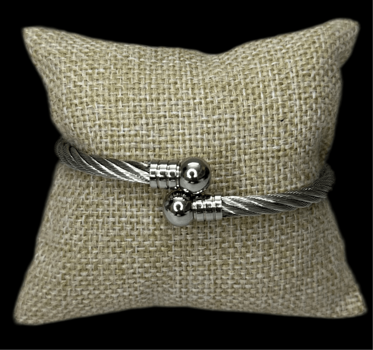 Pulsera Torzal Plata Ajustable All In Men Joyeria