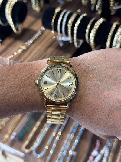 Reloj Dorado Romano All In Men Joyeria