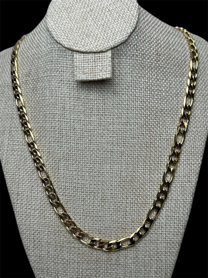 Set Dorado Tipo Crtr Plano 6 mm All In Men Joyeria