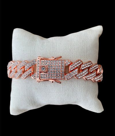 Pulsera Rombo Zirconias All In Men Joyeria