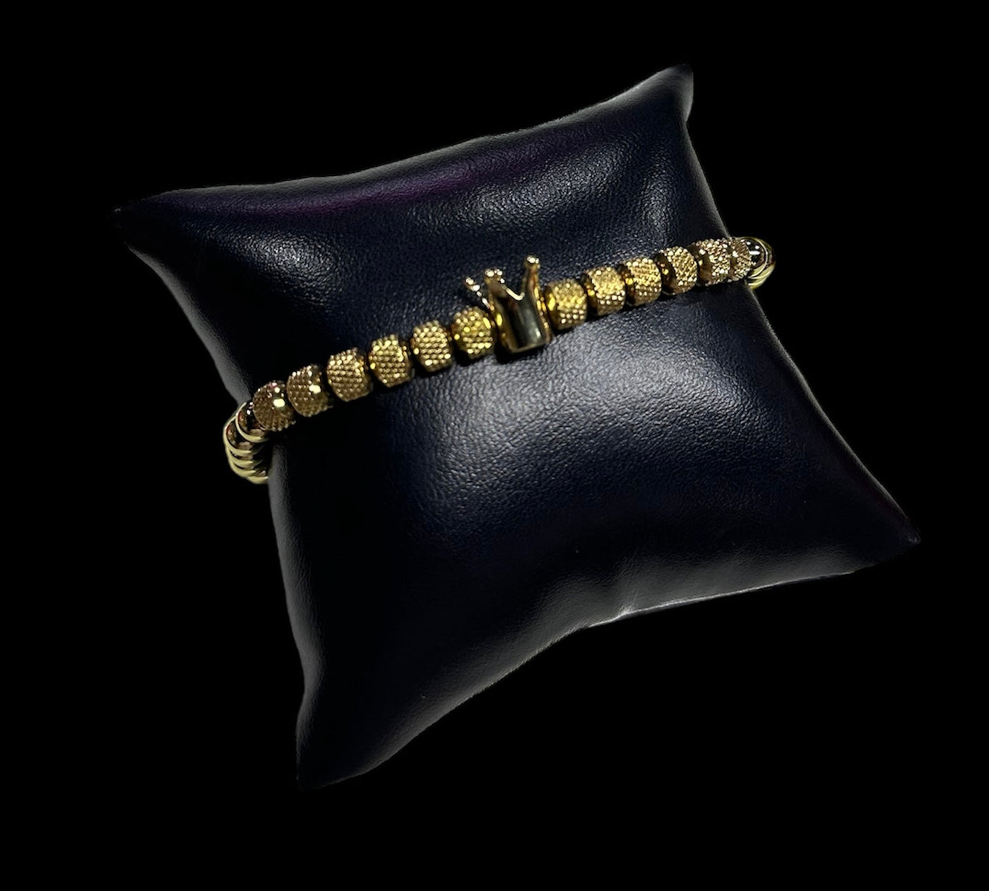 Pulsera Perlas Corona All In Men Joyeria