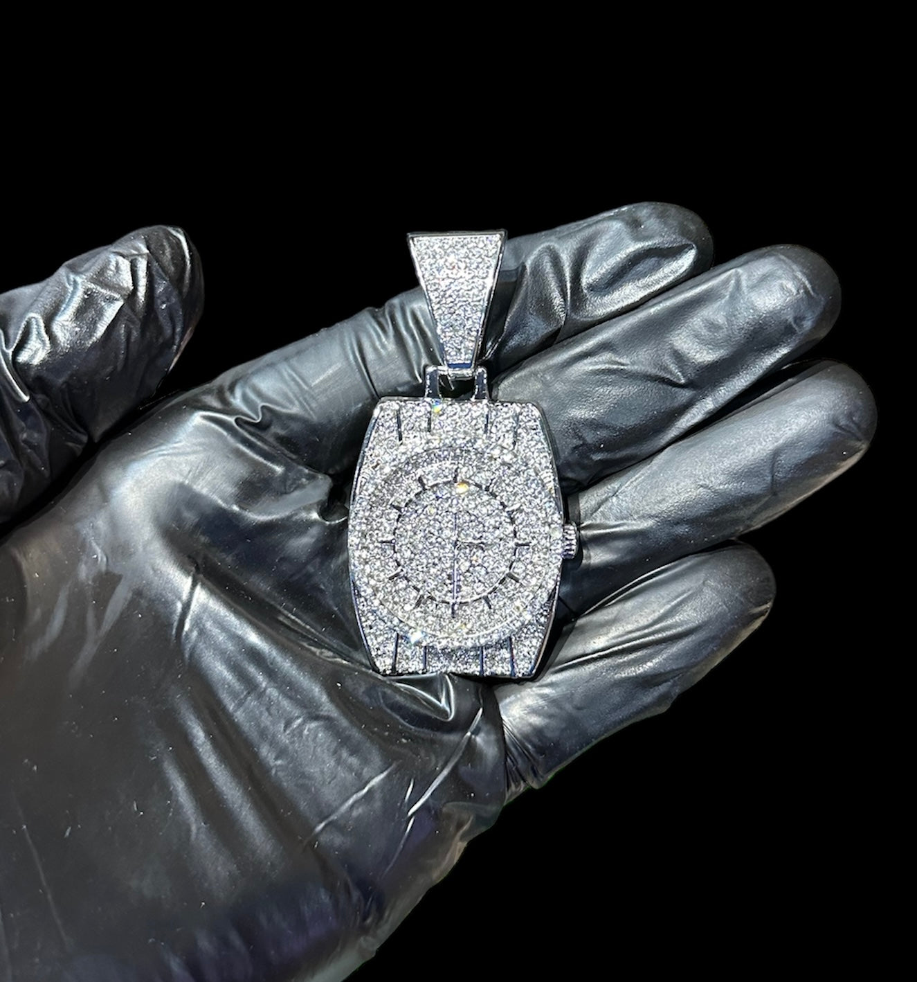 Dije Reloj Zirconias All In Men Joyeria