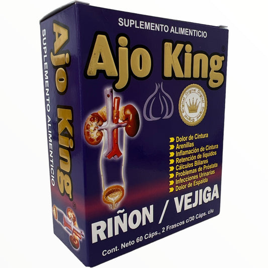 CAP RIÑON-VEJIGA C/ 60 AJO KING NatuZem