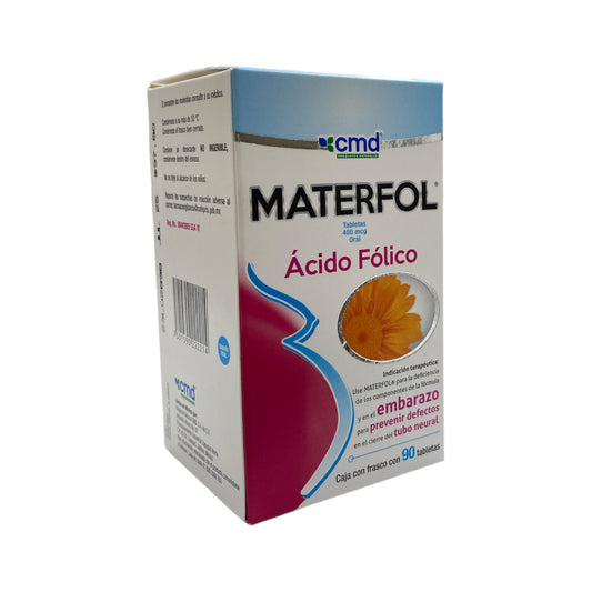 TAB MATERFOL ACIDO FOLICO C/ 90 CMD NatuZem