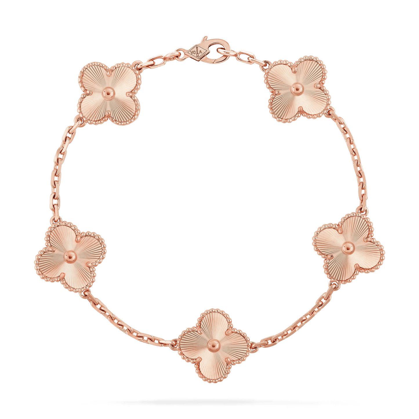 Brazalete Alhambra Rose Gold