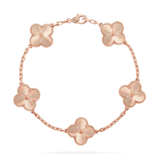Brazalete Alhambra Rose Gold