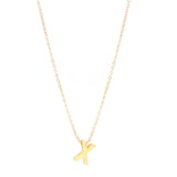 26 letter pendant necklace collarbone chain