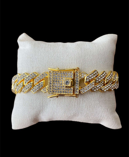 Pulsera Rombo Zirconias All In Men Joyeria