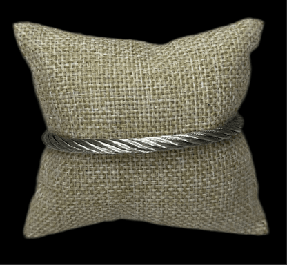 Pulsera Torzal Plata Ajustable All In Men Joyeria