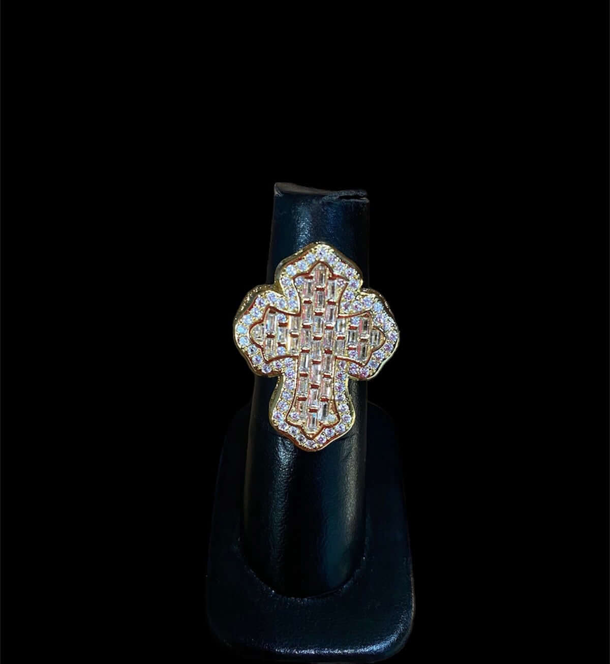 Anillo Cruz Zirconias All In Men Joyeria