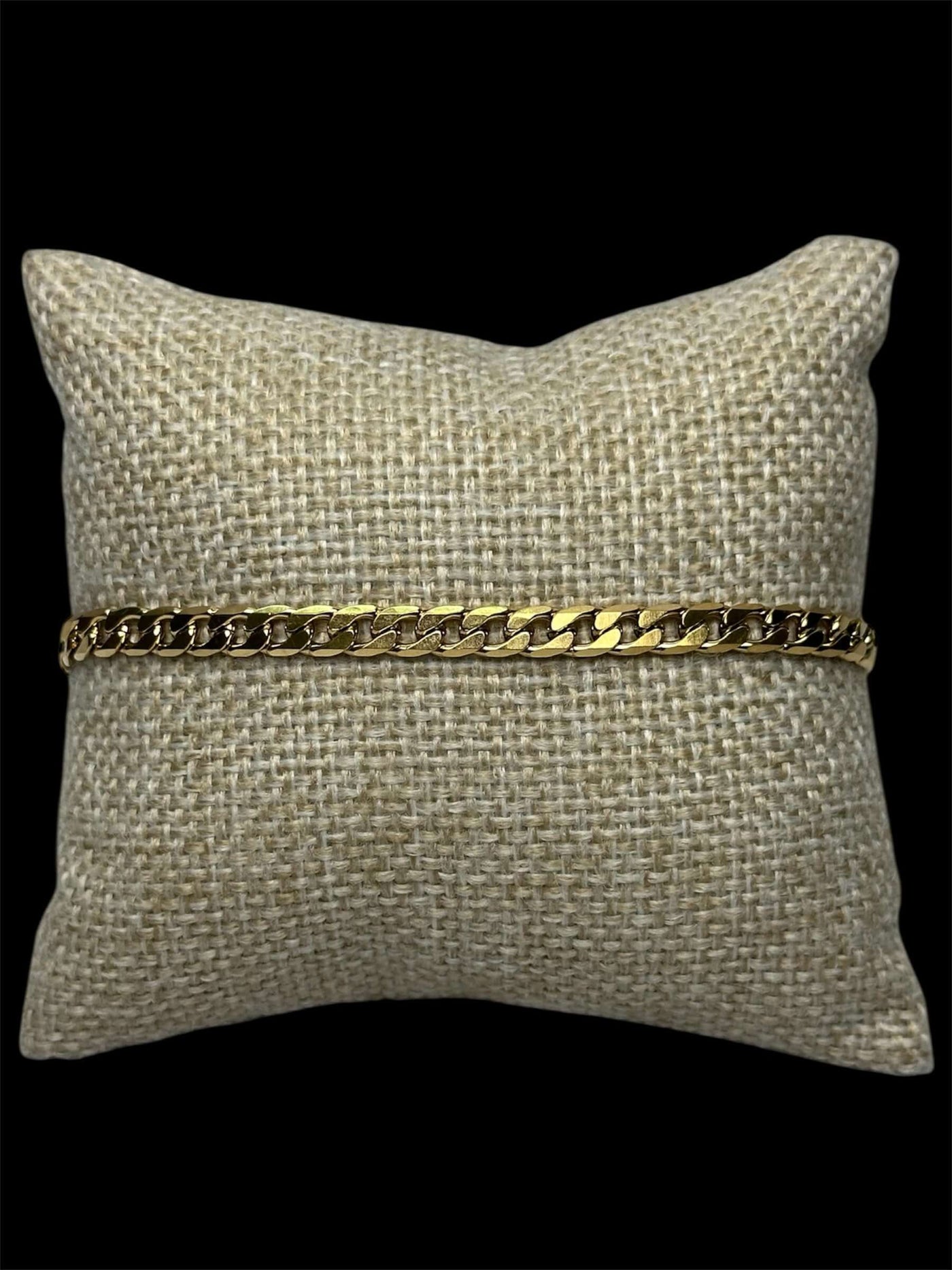 Set Cubano 5 mm Acero Inoxidable All In Men Joyeria