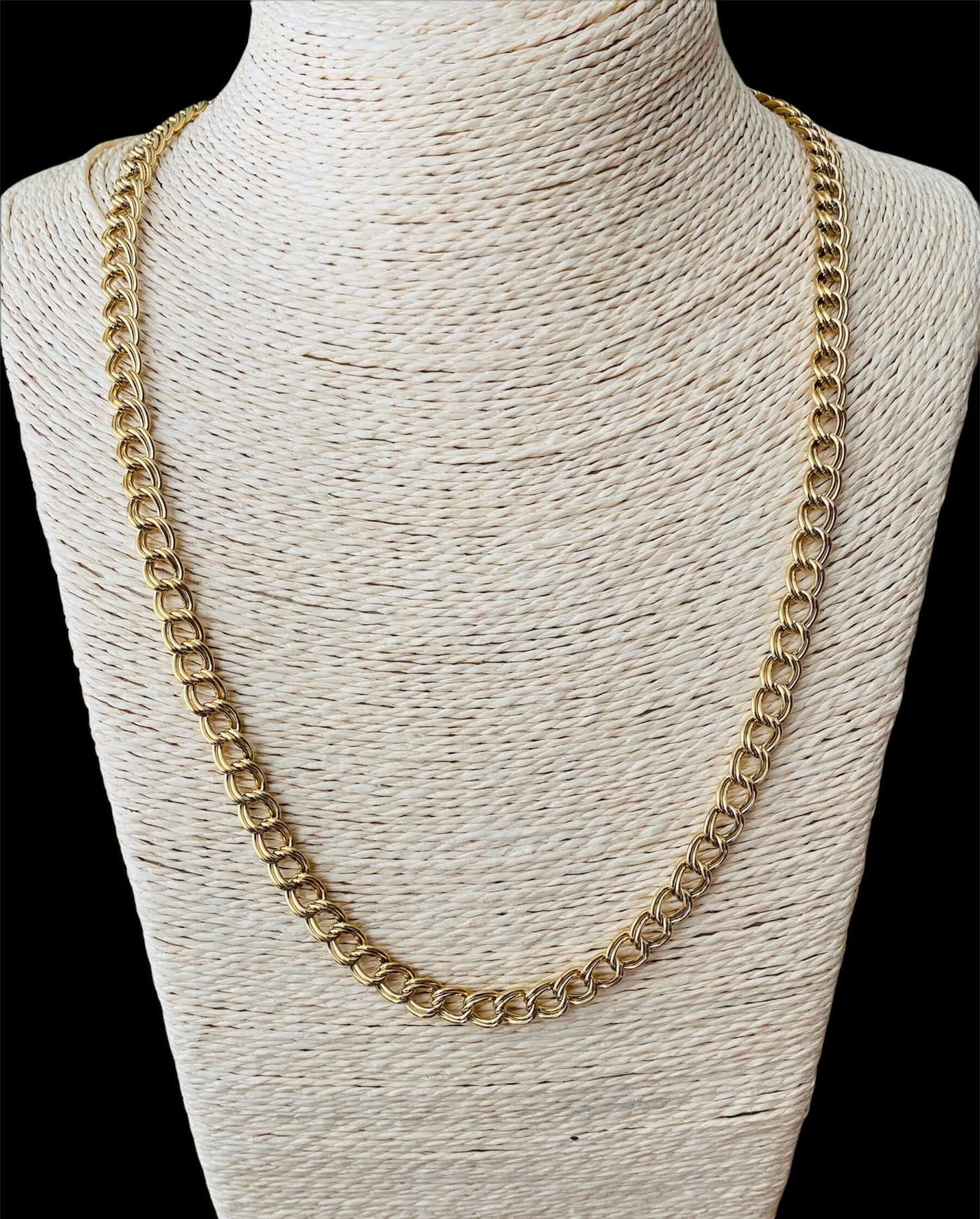 Cadena Dorada Círculos All In Men Joyeria