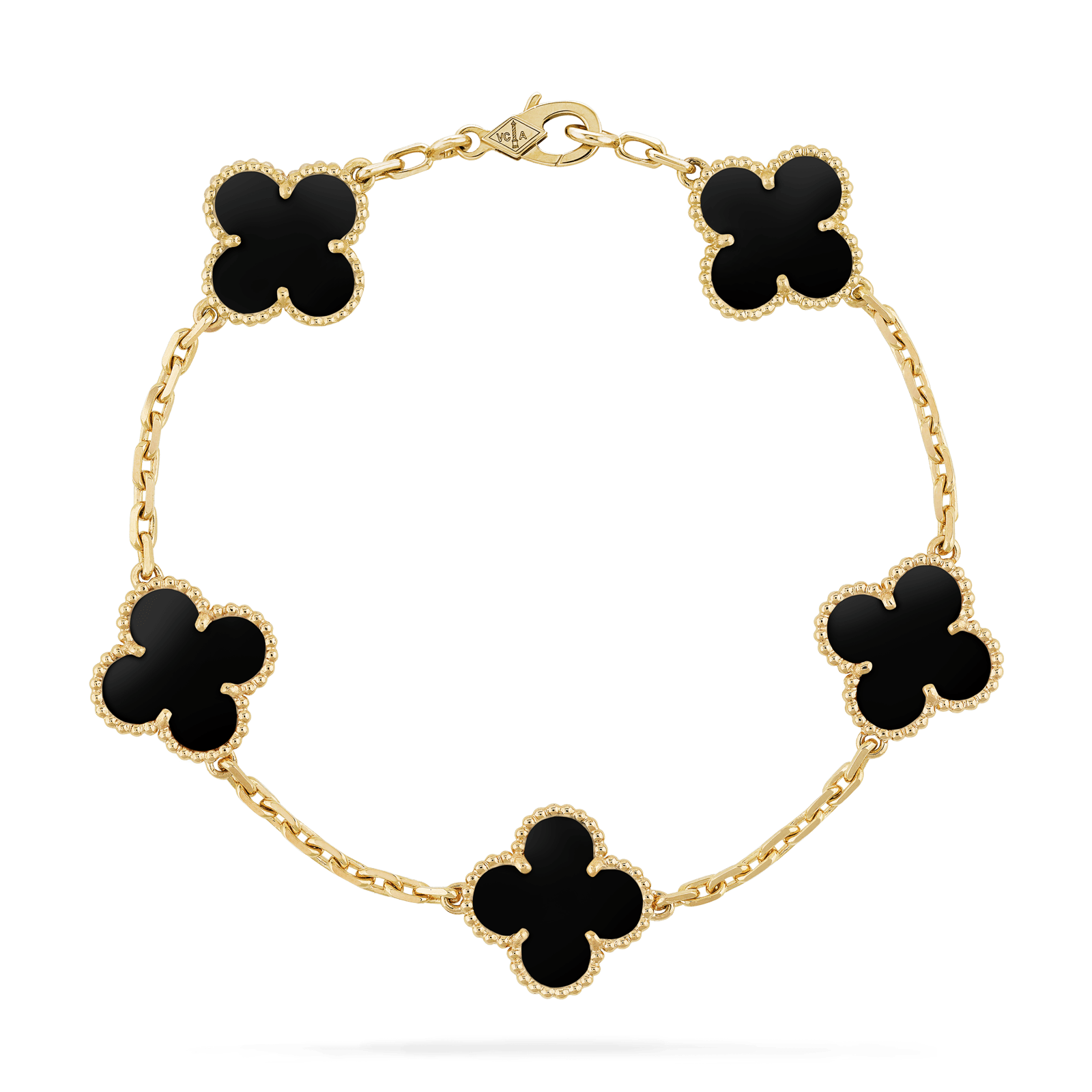 Brazalete Alhambra Gold Ònyx PALESSI