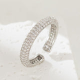 Gold Plated Open Index Finger Ring Wedding Bride Wedding Ring Handicraft