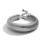 Geometric metal fashion bracelet Bracelet exaggerated snake bone lines African collar