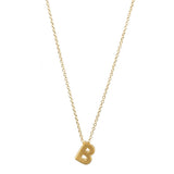 26 letter pendant necklace collarbone chain