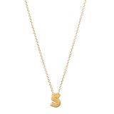 26 letter pendant necklace collarbone chain
