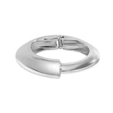 Cool style wide edged minimalist temperament geometric bracelet Bracelet smooth opening bracelet