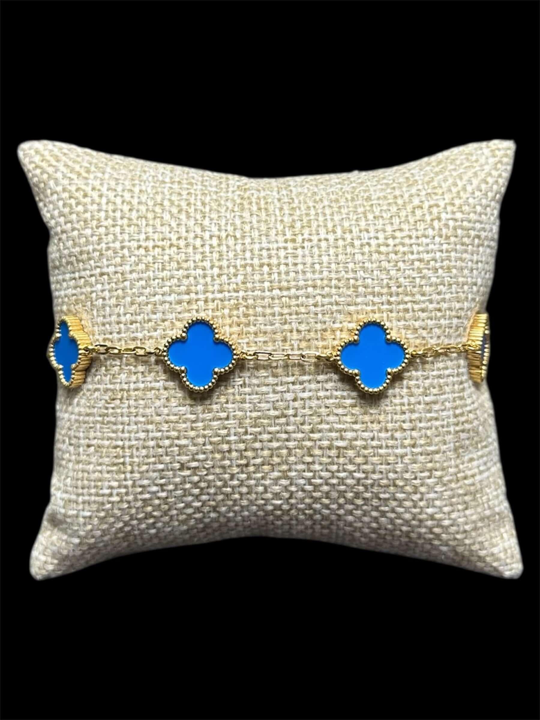 Pulsera VC Azul Cielo Acero Inoxidable All In Men Joyeria