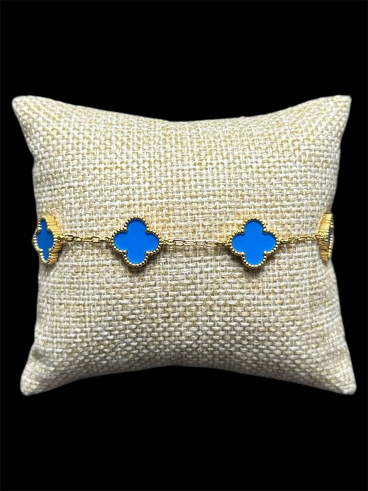 Pulsera VC Azul Cielo Acero Inoxidable All In Men Joyeria