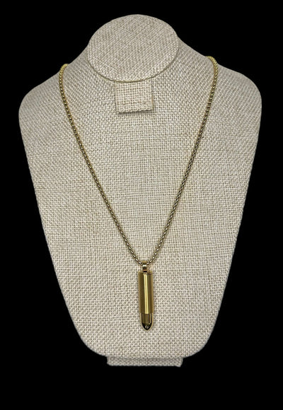 Cadena Bala Acero Inoxidable All In Men Joyeria