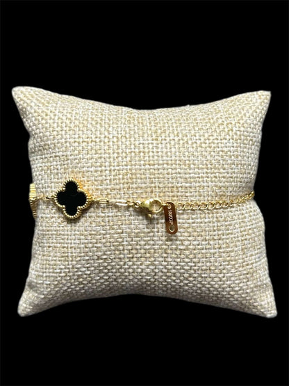 Pulsera VC Negra Acero Inoxidable All In Men Joyeria