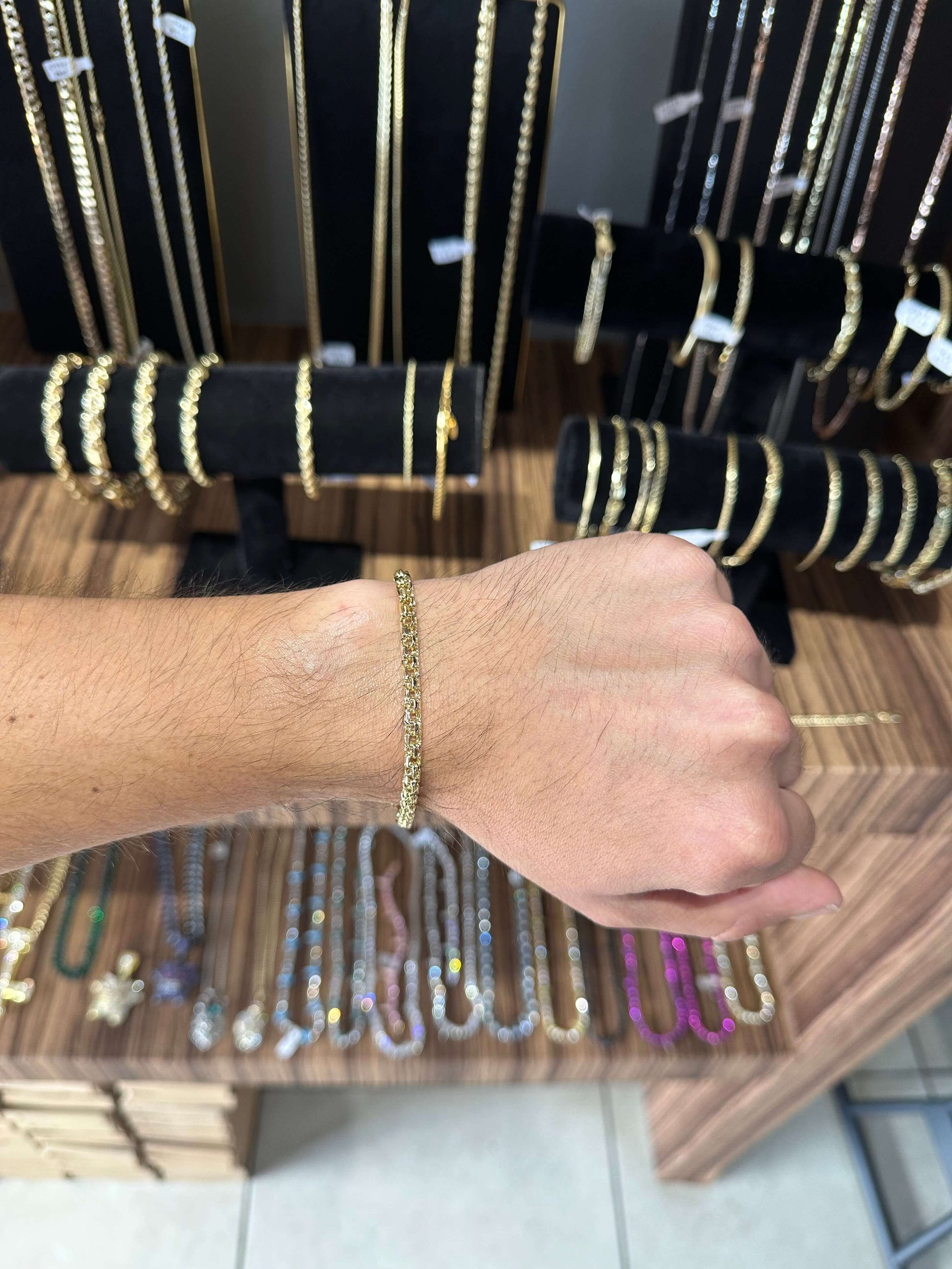 Pulsera Tejido Chino 4 mm All In Men Joyeria