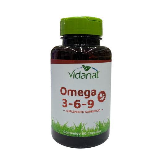 CAP OMEGA 3-6-9 C/ 60 VIDANAT NatuZem