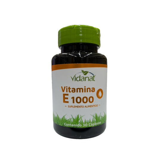 CAP VITAMINA E 1000 C/ 30 VIDANAT NatuZem