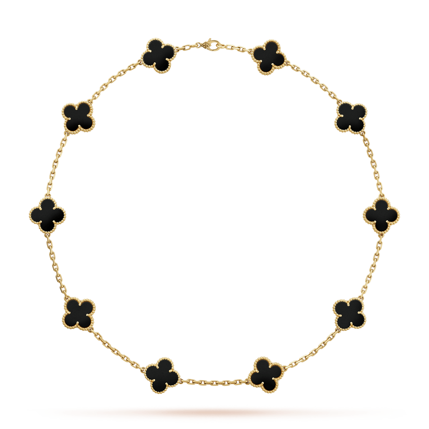 Collar Alhambra 10/20 motif Black