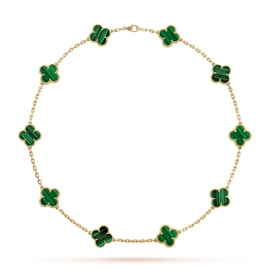 Collar Alhambra 10/20 motif Green