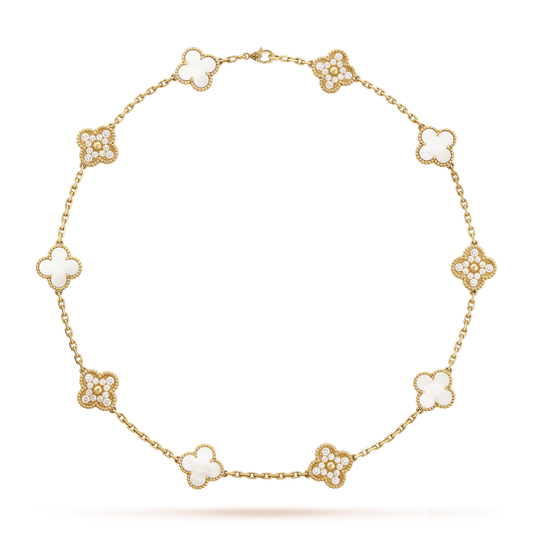 Collar Alhambra 10/20 motif Pearl